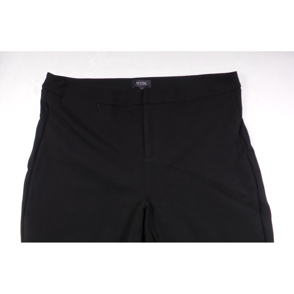 NYDJ Pants Womens‎ Size 18 Black Slim Trouser Ponte Knit Lift Tuck Stretch - Picture 3 of 14